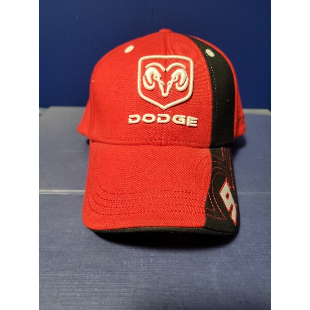 Chase Dodge Nascar Racing #9 Kasey Kahne Cap Hat Red Black fitted used